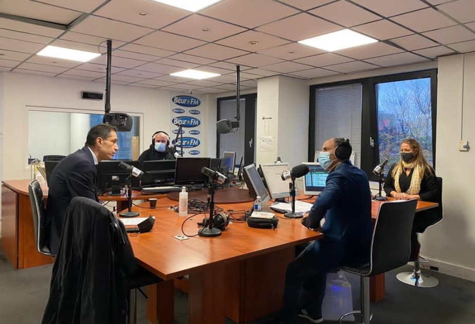Fransa radiosunda müsahibədən sonra dinləyicilər zəng edərək Azərbaycanı dəstəklədiklərini bildiriblər
