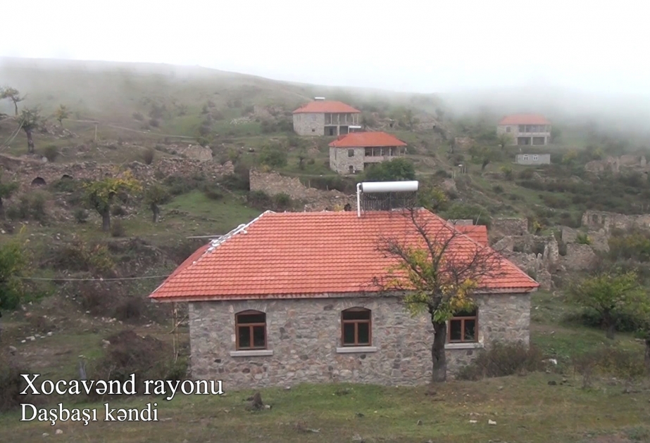 Xocavənd rayonunun işğaldan azad olunan Daşbaşı kəndindən videoreportaj VİDEO