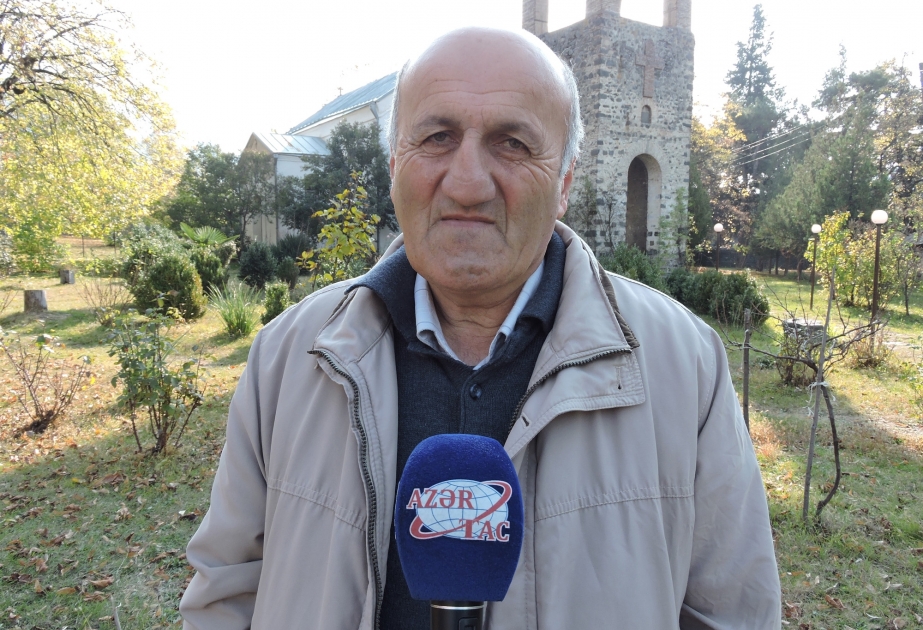 Gürcü dini icmasının sədri: Azərbaycanda xristianların dini-mədəni abidələri dövlət tərəfindən qorunur