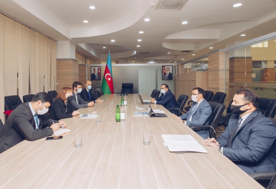 Dövlət Agentliyinin sədri Almaniya Beynəlxalq Əməkdaşlıq Cəmiyyətinin nümayəndə heyəti ilə görüşüb