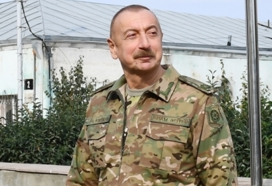 Ilham Aliyev: “Confío en que la operación para liberar a Shushá ocupará un lugar especial en la historia militar mundial”