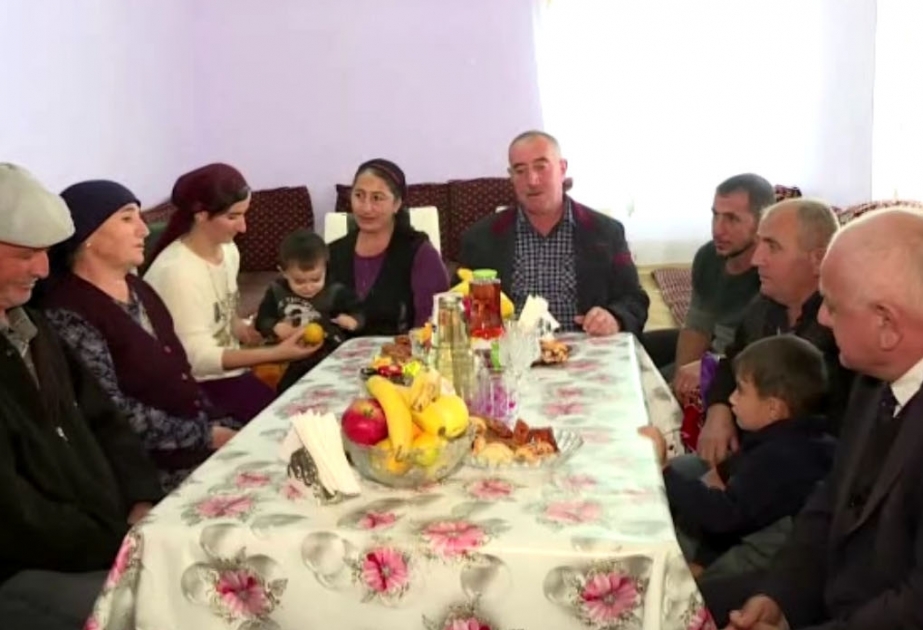Saatlıdan olan Saralovlar ailəsi: hərbçi övladımızla fəxr edirik VİDEO