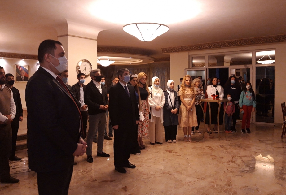 Qahirədə Milli Dirçəliş Günü və Şanlı Qələbəmiz münasibətilə tədbir keçirilib