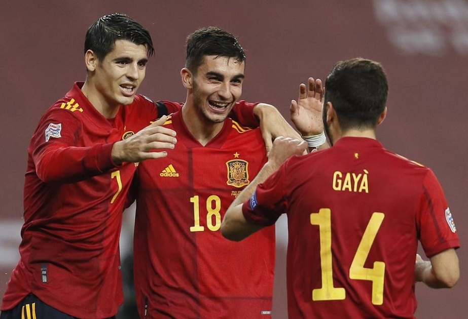Сборная Испании по футболу забила немцам шесть мячей и вышла в полуфинал Лиги наций