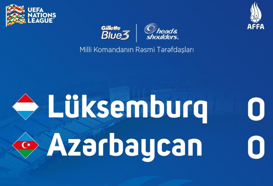 Azerbaijan, Luxembourg play out goalless draw at UEFA Nations League