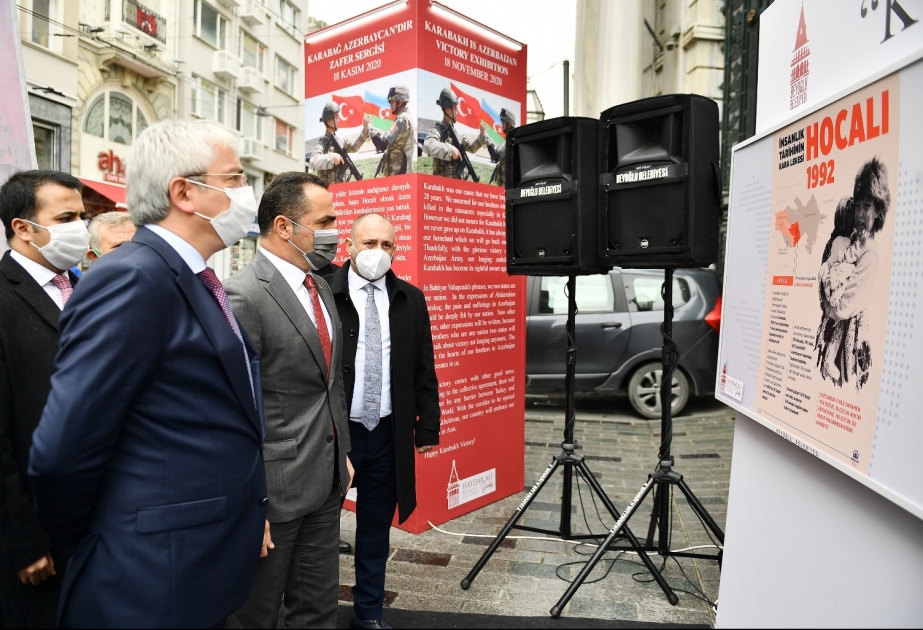 İstanbulda “Qarabağ Azərbaycandır” mövzusunda zəfər sərgisi açılıb