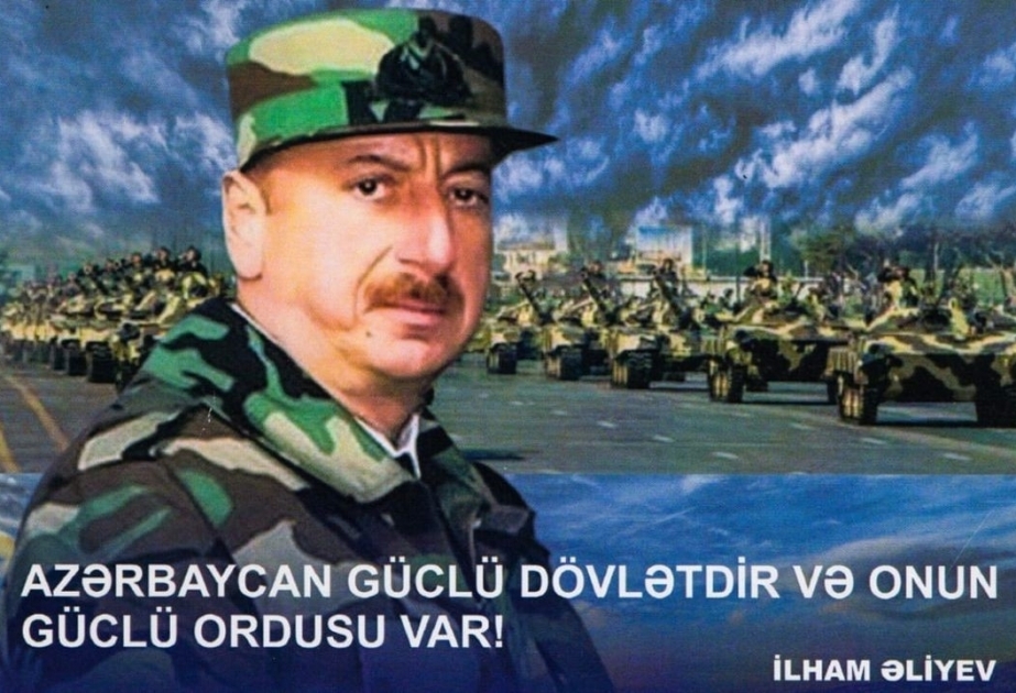 Xalq rəssamı Arif Hüseynovun Qələbəyə həsr edilmiş plakatlar silsiləsinin təqdimatı keçirilib