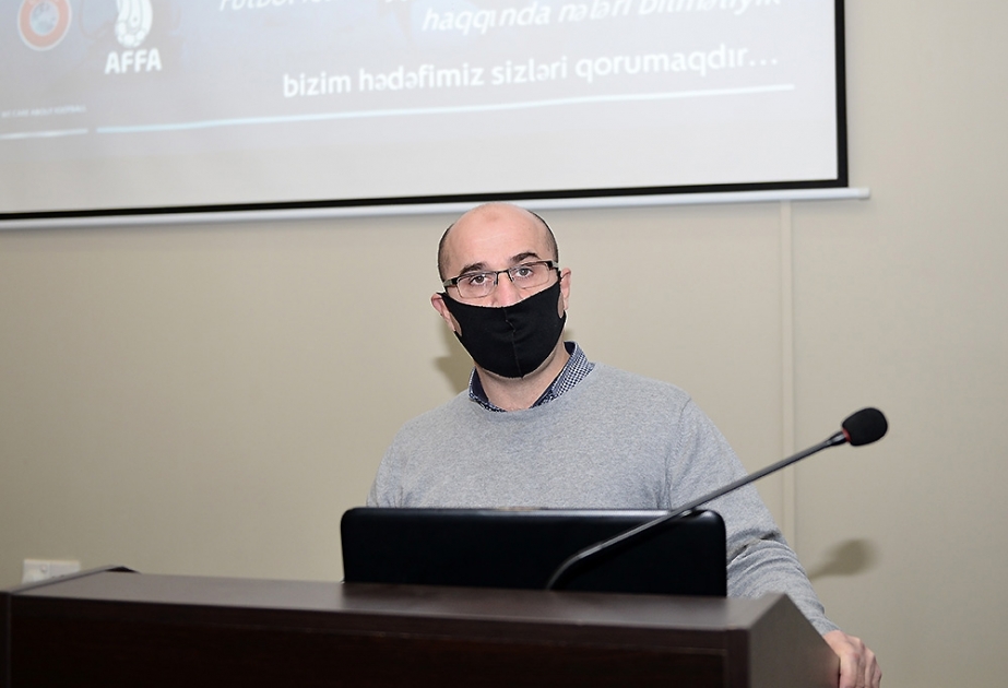 AFFA-da danışılmış oyunlarla bağlı seminar keçirilib
