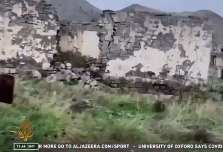 “Əl-Cəzirə” kanalı ermənilərin Füzuli şəhərində törətdikləri vandalizmlə bağlı reportaj yayımlayıb VİDEO