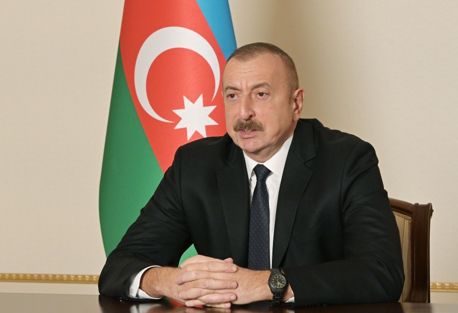 Präsident Ilham Aliyev gratuliert dem aserbaidschanischen Volk zur Befreiung von Aghdam VIDEO