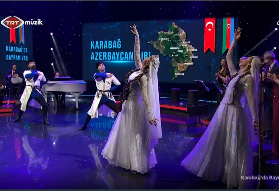 “TRT Muzik” kanalında “Qarabağda bayram var” konsert proqramı nümayiş edilib