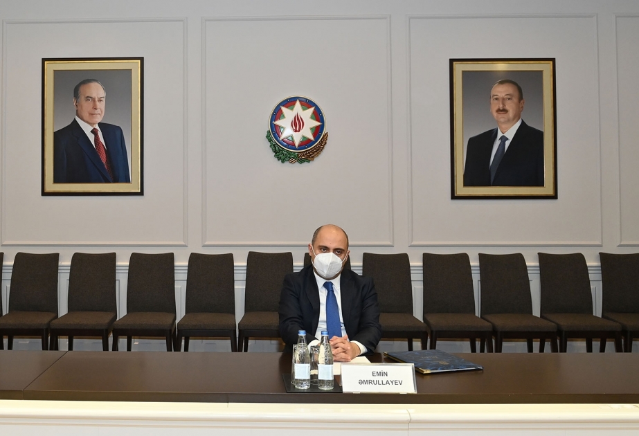 Təhsil naziri Türkiyənin Nişantaşı Universitetinin rektoru ilə görüşüb