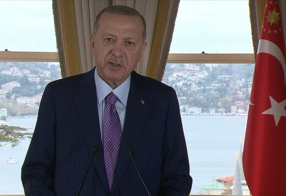 Rəcəb Tayyib Ərdoğan: Rusiya ilə ortaq səylərimiz nəticəsində 30 il davam edən Qarabağ münaqişəsinə son qoyduq