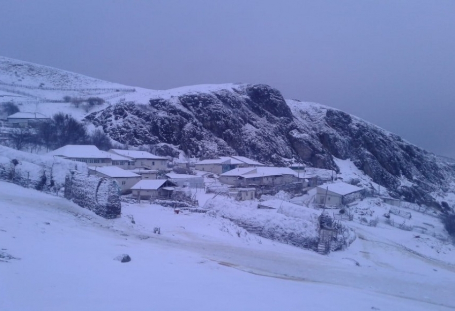 Xınalıq və Qırız kəndlərində mənfi 6 dərəcə temperatur qeydə alınıb