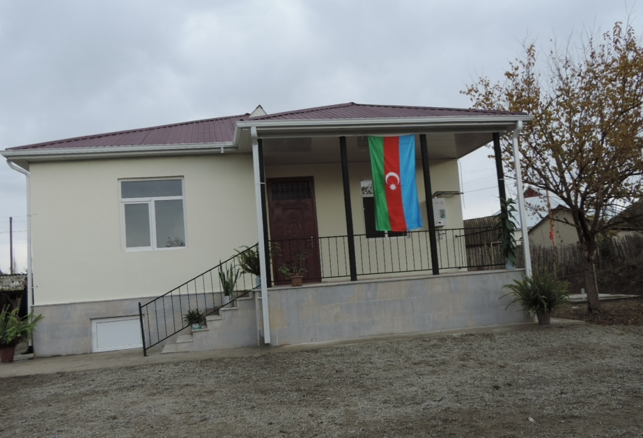 Şəhid ailələri və Qarabağ müharibəsi əlillərinə fərdi yaşayış evləri verilib