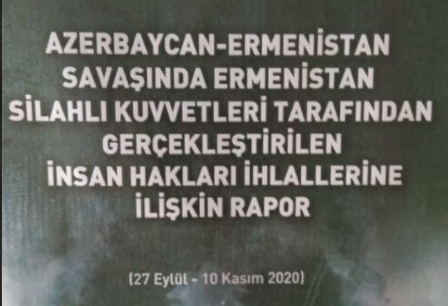 Türkiyənin Ombudsman təşkilatı Ermənistanın Azərbaycana qarşı müharibə cinayətlərinə dair xüsusi raport hazırlayıb