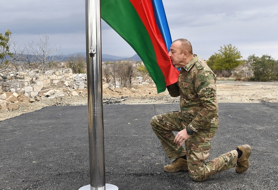 Präsident Ilham Aliyev: Wir haben dank unseren heldenhaften Soldaten Sieg errungen VIDEO