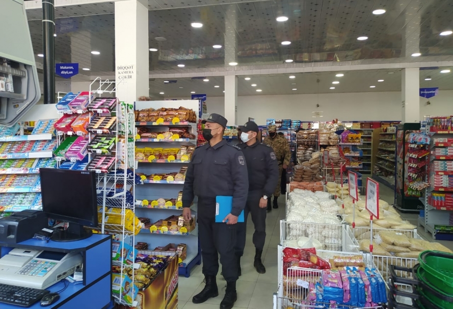 Qaxda karantin rejimi ilə əlaqədar reydlər davam etdirilir