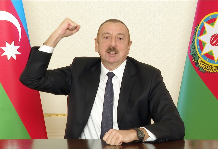 Aserbaidschans Präsident Ilham Aliyev appellierte an ...