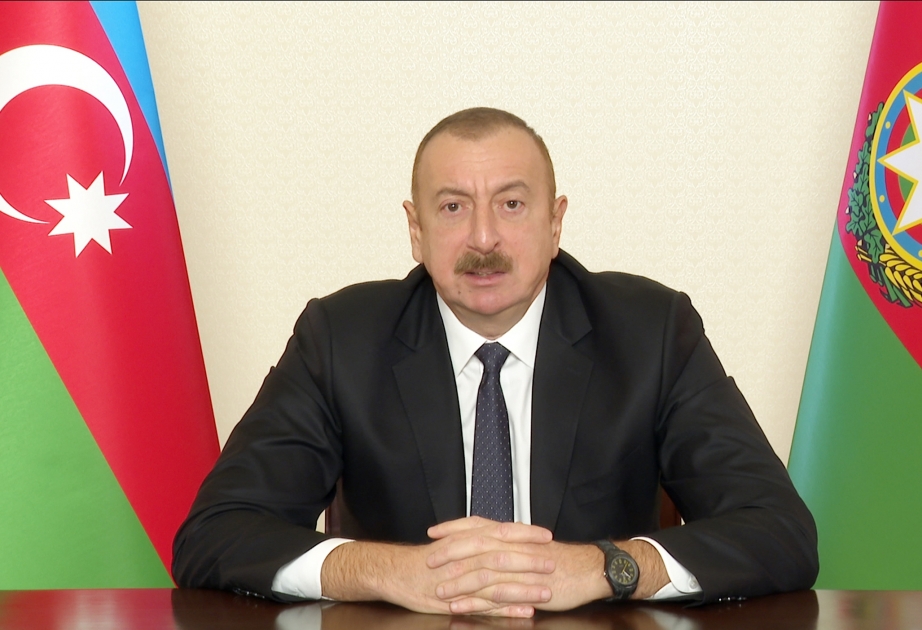Президент Ильхам Алиев поздравил азербайджанский народ с освобождением Кяльбаджара от оккупации ВИДЕО