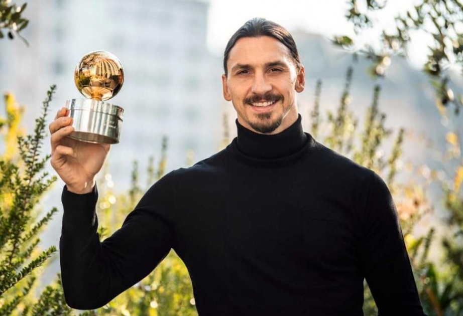 Zlatan İbrahimoviç on ikinci dəfə İsveçin ən yaxşı futbolçusu seçilib