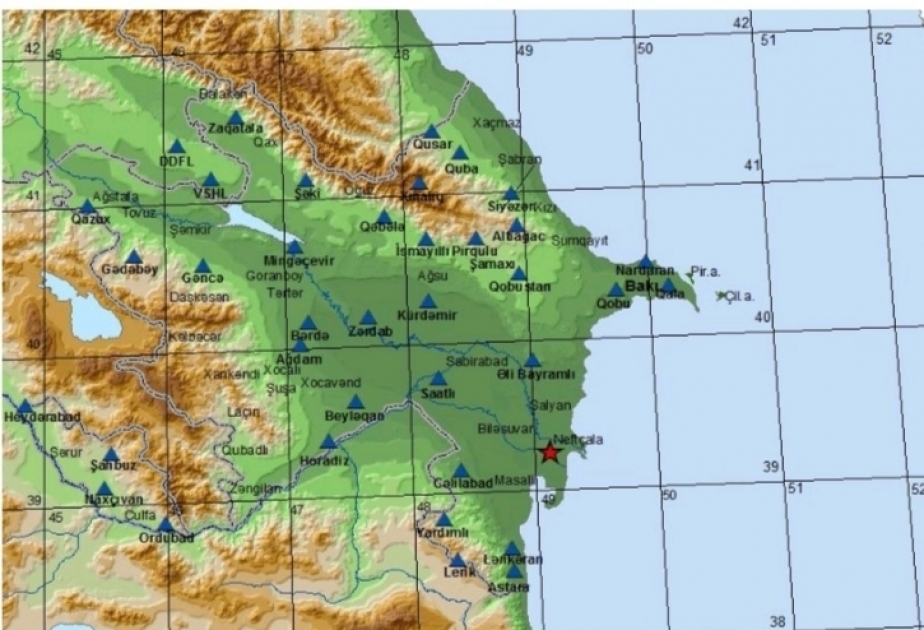 涅夫捷恰拉区发生3.5地震