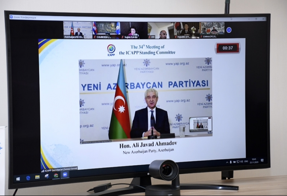 ICAPP-ın Daimi Komitəsinin iclasında Azərbaycanın beynəlxalq hüquqa əsasən ərazi bütövlüyünün bərpasından bəhs edilib