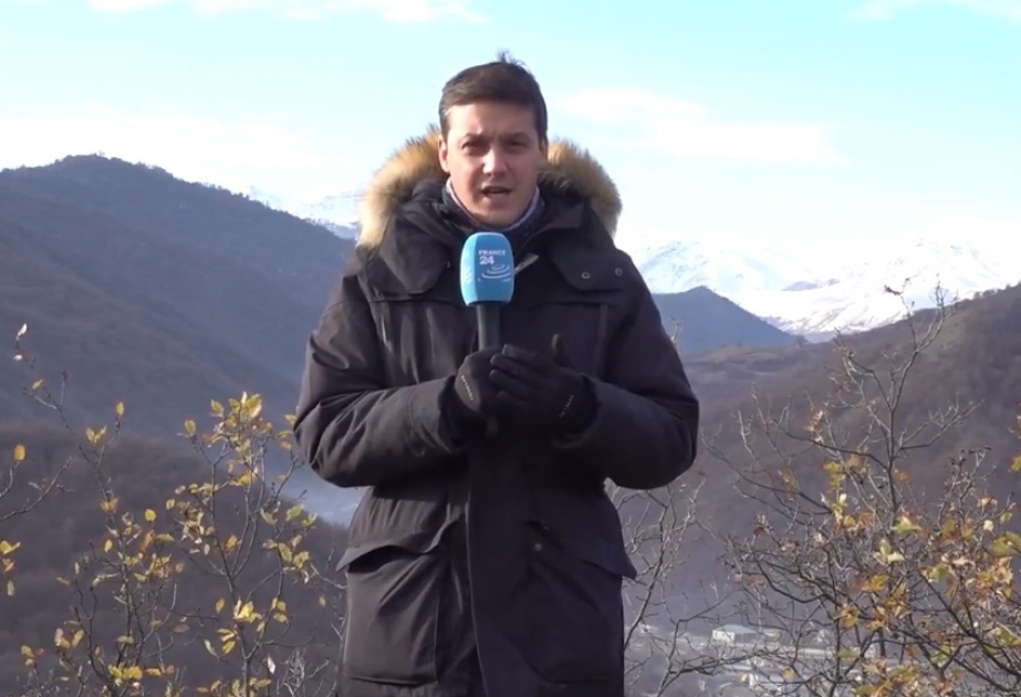 “France-24” kanalı Kəlbəcərin azad edilməsi haqqında reportaj yayımlayıb VİDEO