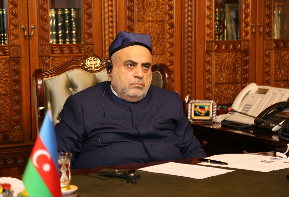 Chairman of Caucasus Muslims Office attends KAICIID Board of Directors online meeting