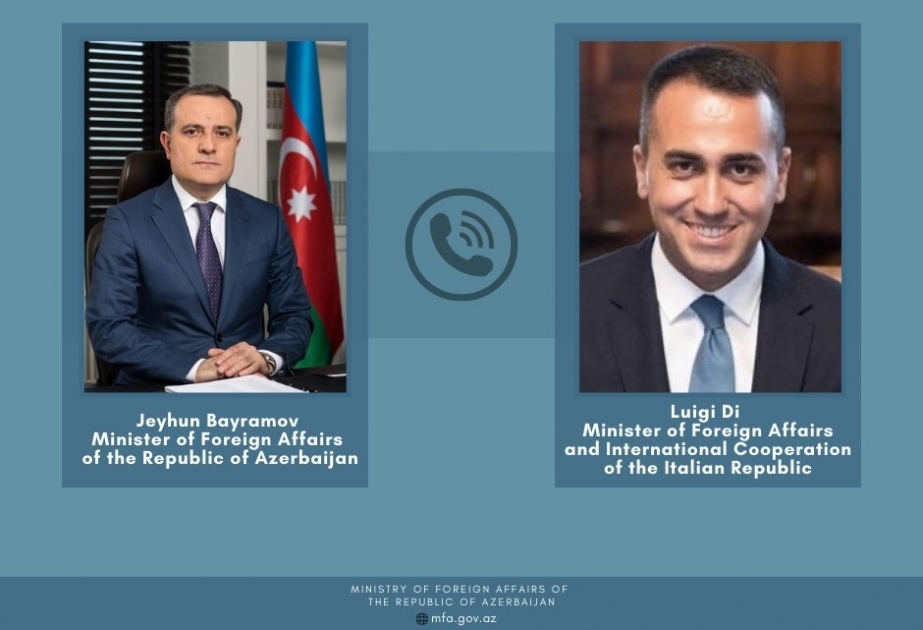 Azərbaycanın və İtaliyanın xarici işlər nazirlərinin telefon danışığı olub