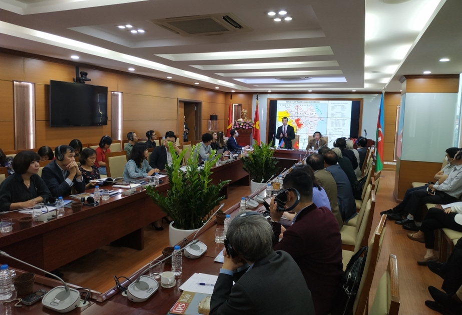 Vyetnamda keçirilən konfransda Ermənistanın Qarabağla bağlı yalanları ifşa edilib VİDEO