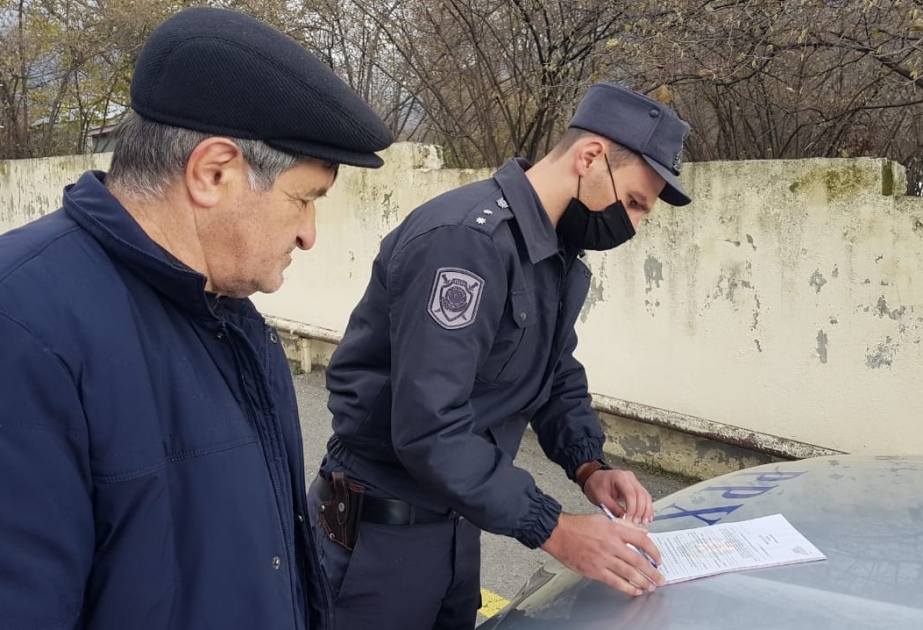 Oğuzda karantin rejiminin tələblərinə biganə yanaşan şəxslərə qarşı reyd keçirilib