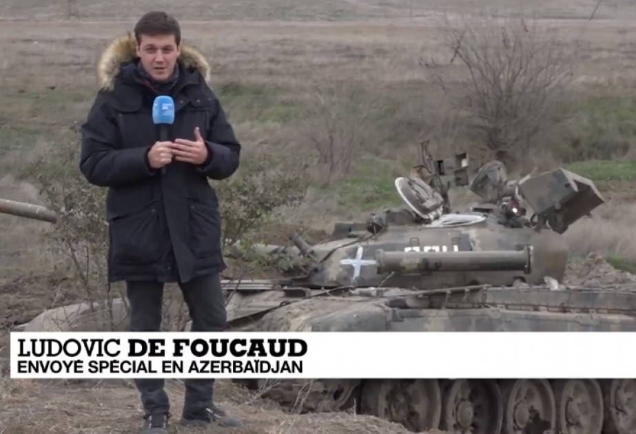 El canal de televisión France-24 ha preparado un reportaje desde Fuzuli