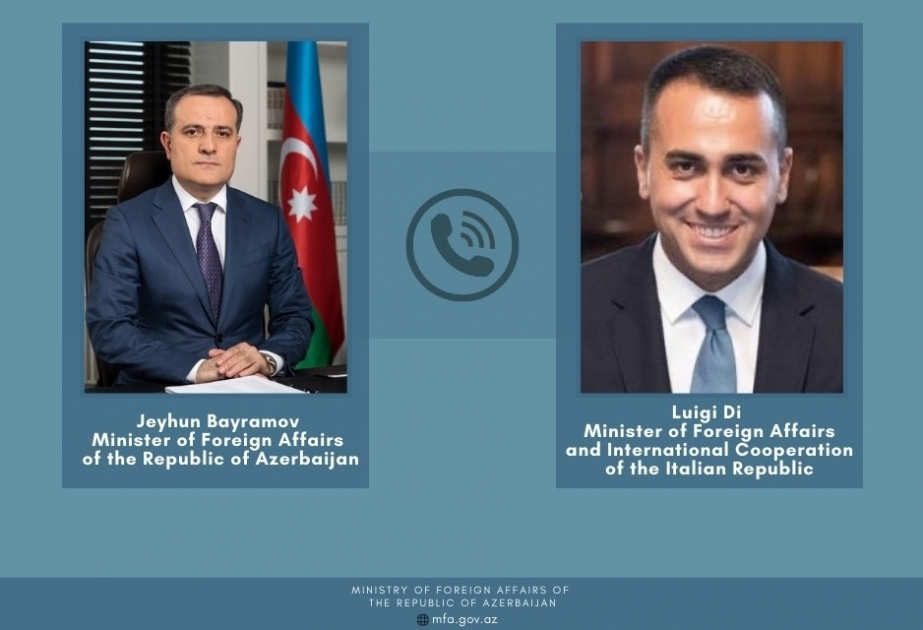 Entretien téléphonique des ministres des Affaires étrangères azerbaïdjanais et italien