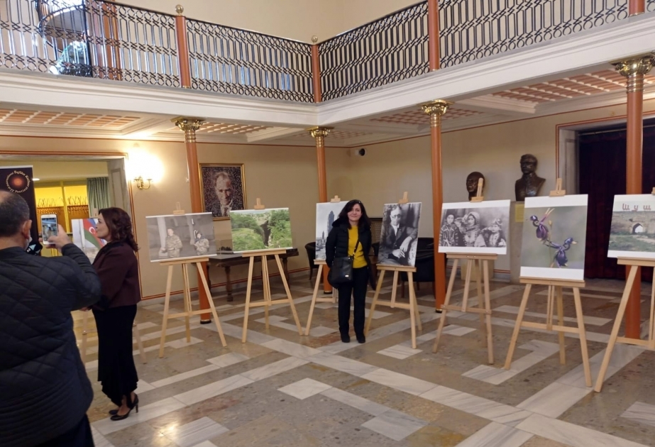 In Ankara eine Ausstellung zum Sieg Aserbaidschans veranstaltet VIDEO