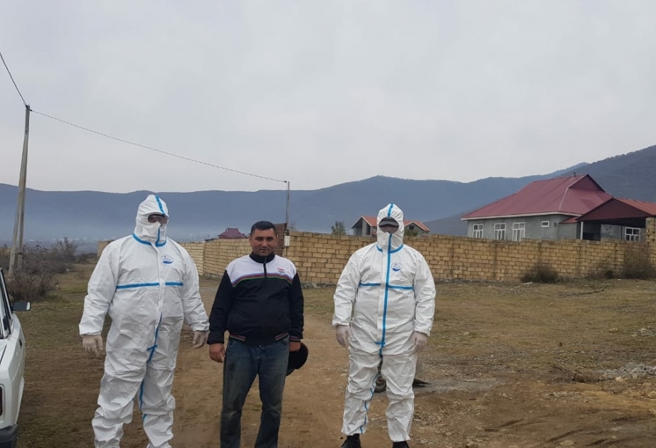 Oğuzda yaşadığı ünvanı tərk edən koronavirus xəstəsi saxlanılıb