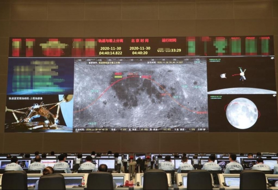 "Çanye-5"in enmə-qalxma modulu Aya enməyə hazırlaşır