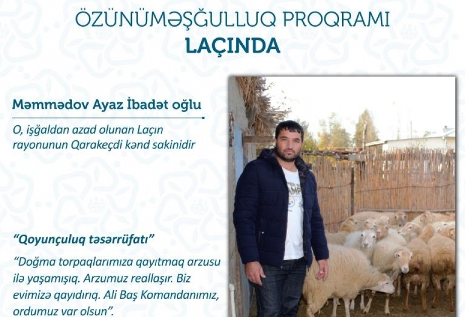 Doğma Laçına kiçik ailə biznesləri ilə qayıdacaqlar