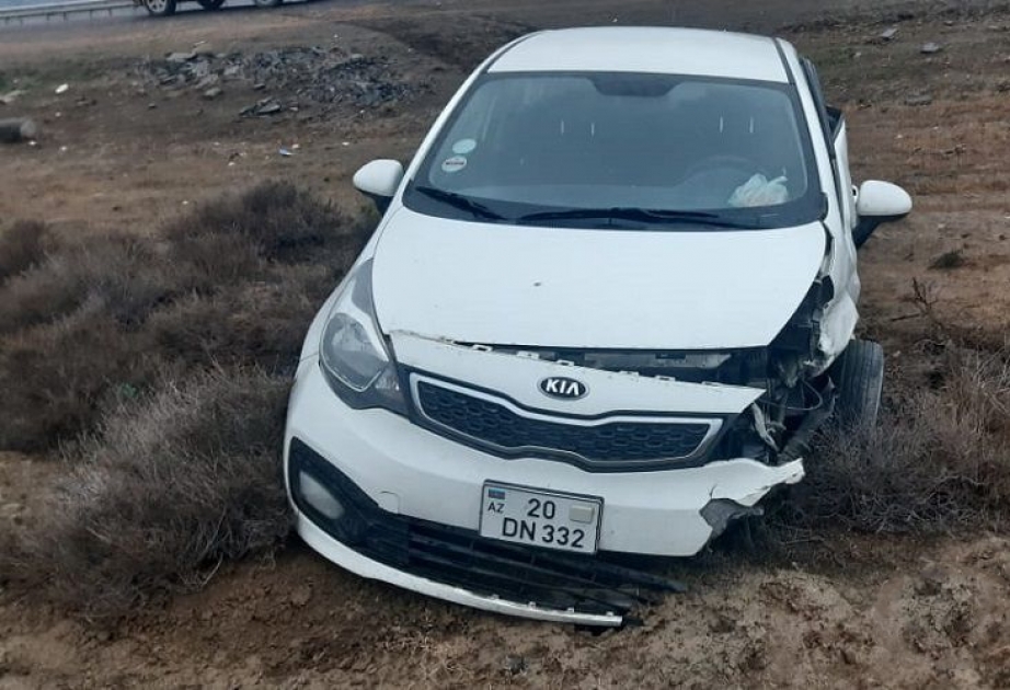 Hacıqabulda ölümlə nəticələnən yol qəzası baş verib