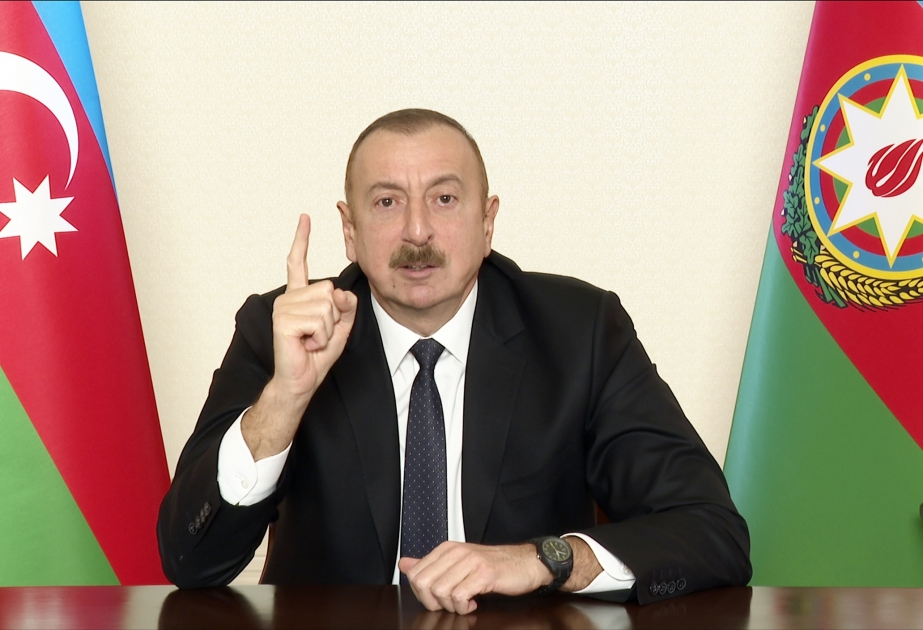 Prezident İlham Əliyev: Bizim vəzifəmiz ondan ibarətdir ki, erməni faşizmi bir daha bu bölgədə baş qaldırmasın