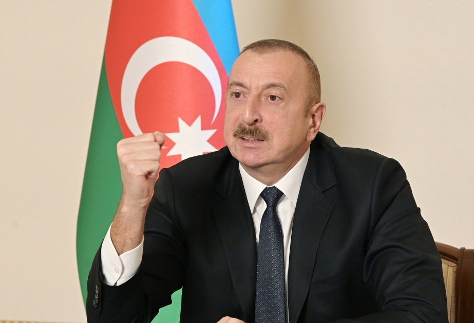 Президент Азербайджана: Мы вынудили врага вернуть территорию – около 5 тысяч квадратных километров мирным путем