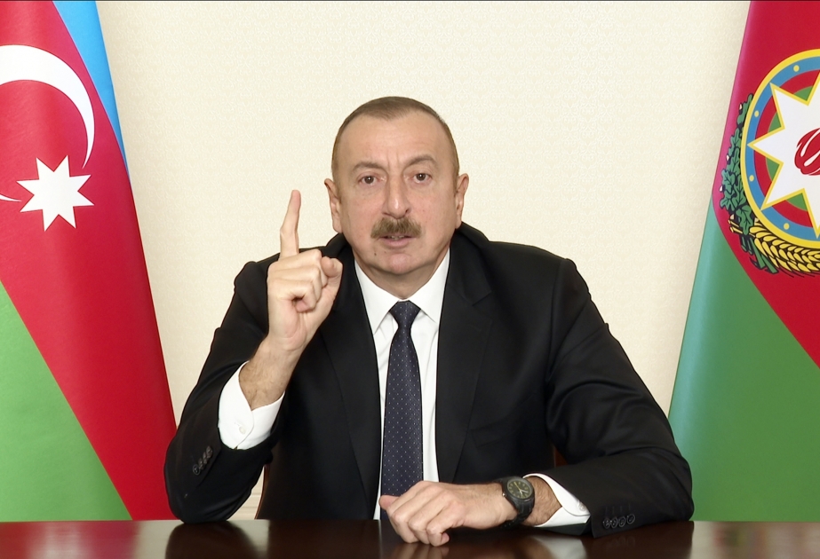 El presidente Ilham Aliyev dio algunos detalles en relación con el corredor de Lachín