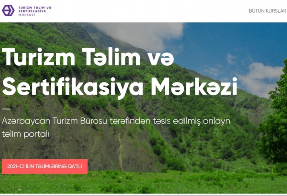 Turizm Təlim və Sertifikasiya Mərkəzi 2021-ci il üçün təlim proqramını elan edib