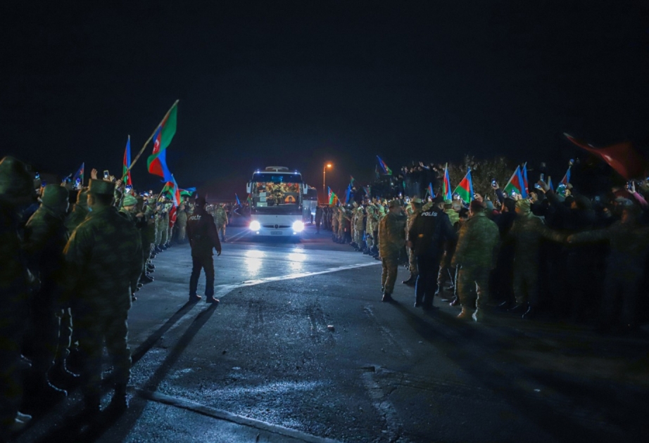 Vətən müharibəsində iştirak edən hərbçilərimiz Naxçıvana qayıdıblar