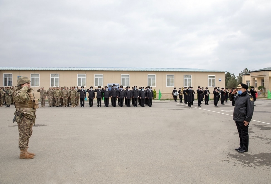 Проявившие высокий профессионализм в Отечественной войне морские пехотинцы вернулись в пункт постоянной дислокации