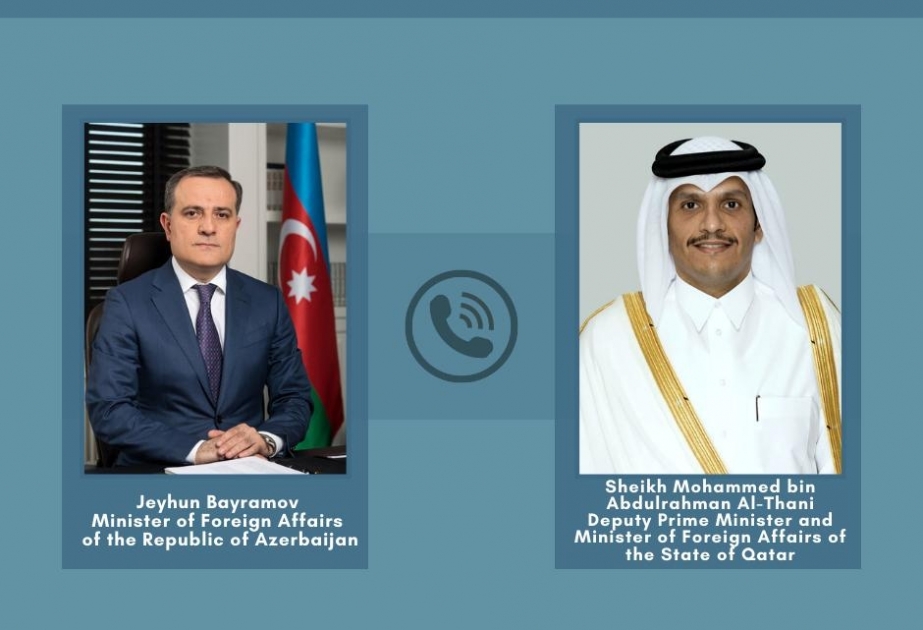 Azərbaycan və Qətər xarici işlər nazirləri bölgədəki son vəziyyətlə bağlı müzakirələr aparıb