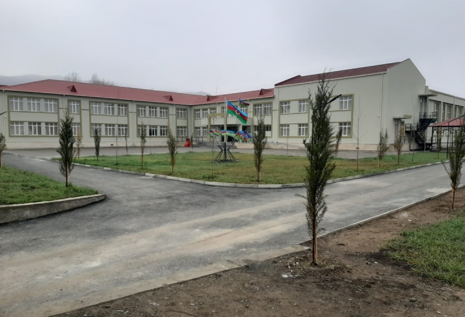 Şəkinin kəndlərində dörd yeni məktəb binası tikilir