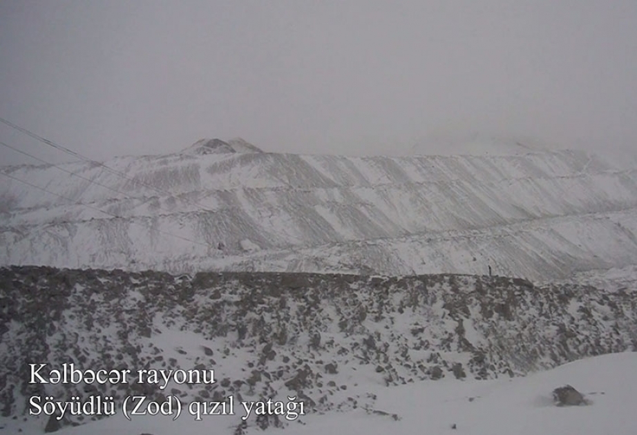 Vidéo du gisement d’or Söyudlu de la région de Kelbedjer   VIDEO