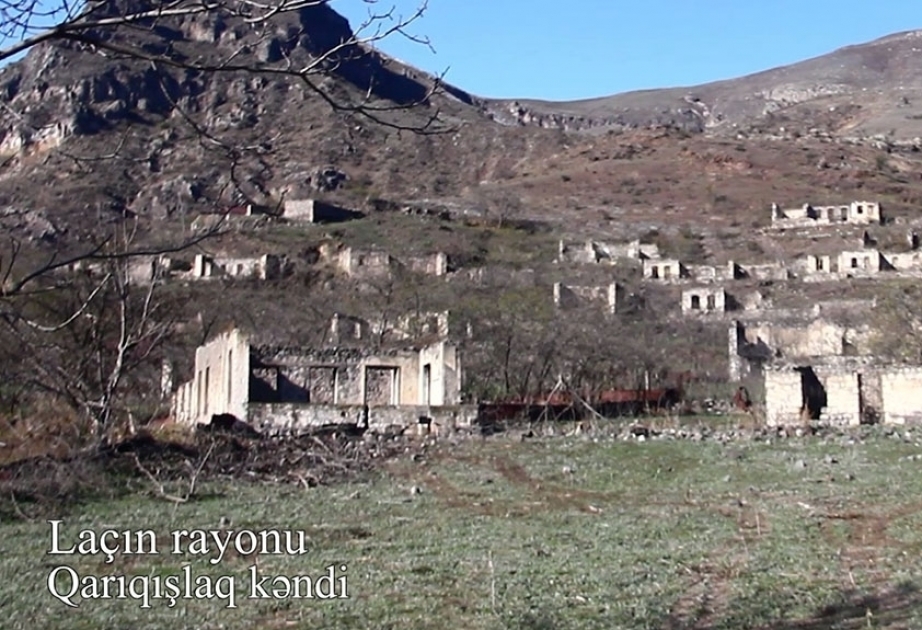 Azerbaijan`s Defense Ministry releases video footage of Garigishlag village of Lachin district   VIDEO   

