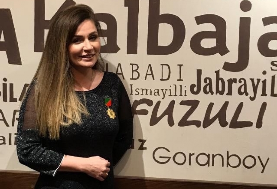 Tanınmış ictimai xadim Fəxrəndə Həsənzadə Hacı Zeynalabdin Tağıyev adına qızıl medala layiq görülüb